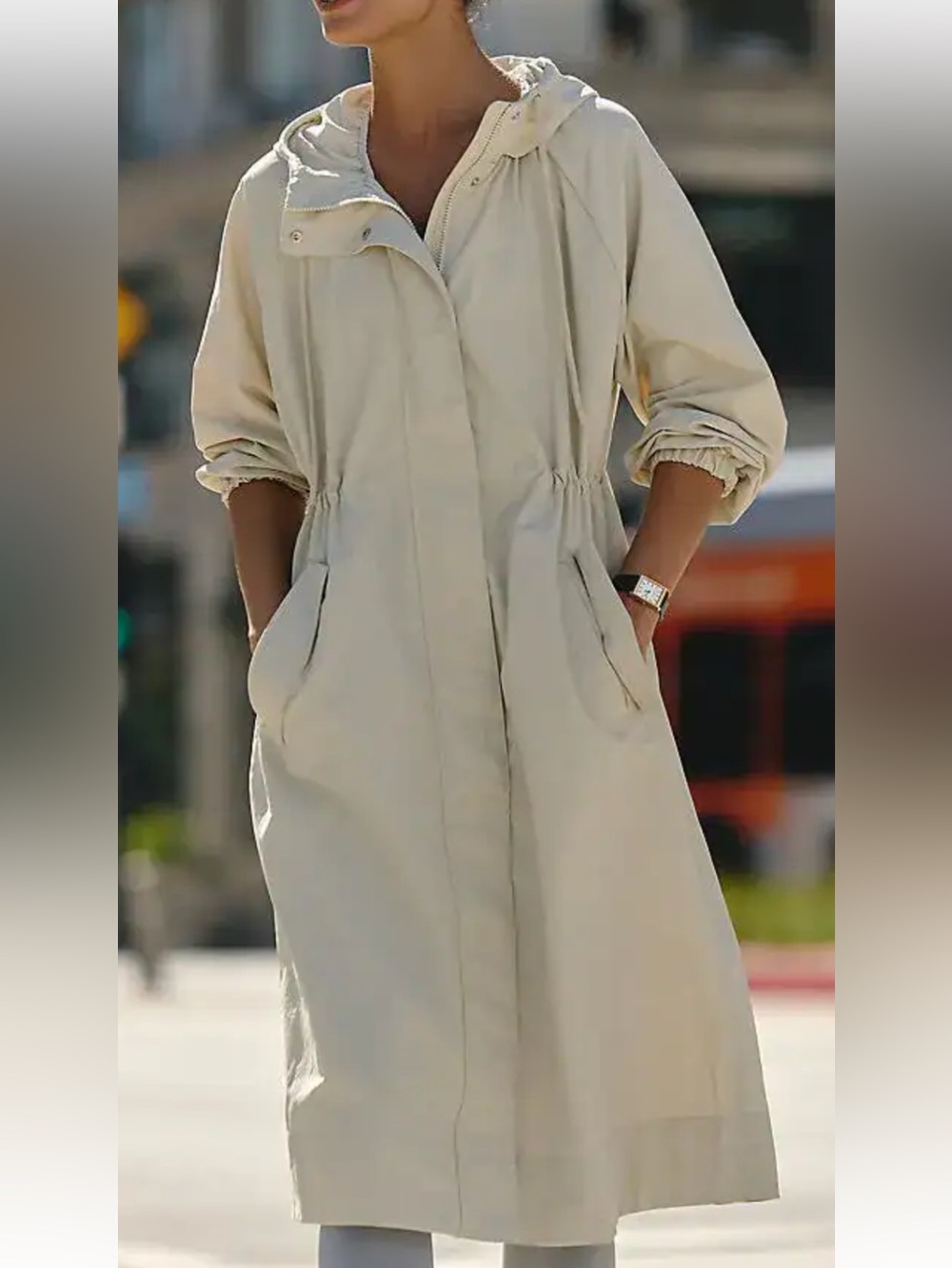 Beyond Yoga En Route Long Jacket